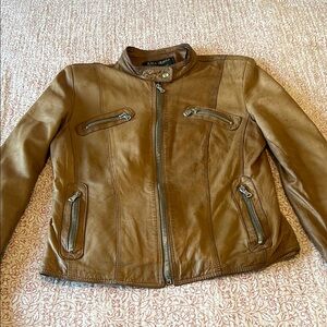 Alta Moda Firenze Brown Leather Jacket